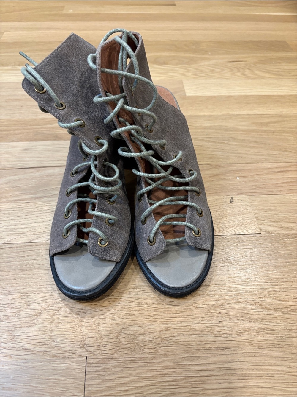 Jeffrey CampbellHeals Taupe Heels - LIKE NEW!